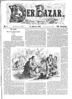 Der Bazar Freitag 15. Februar 1861