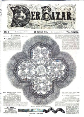 Der Bazar Samstag 23. Februar 1861