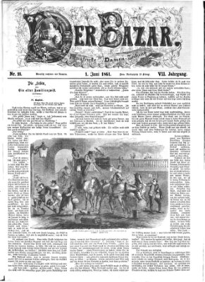 Der Bazar Samstag 1. Juni 1861