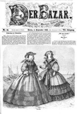 Der Bazar Sonntag 1. September 1861