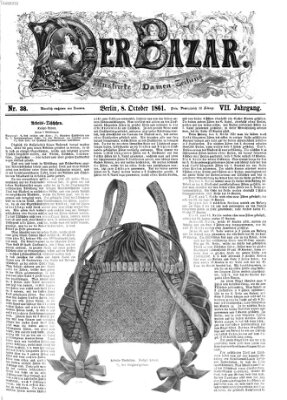 Der Bazar Dienstag 8. Oktober 1861