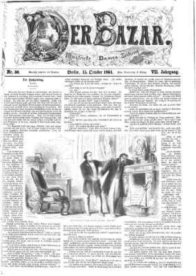 Der Bazar Dienstag 15. Oktober 1861