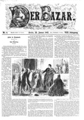 Der Bazar Donnerstag 23. Januar 1862