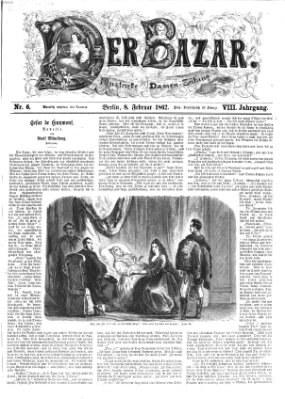 Der Bazar Samstag 8. Februar 1862