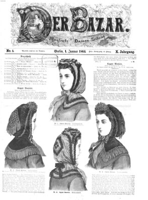 Der Bazar Freitag 1. Januar 1864