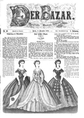 Der Bazar Donnerstag 8. Dezember 1864