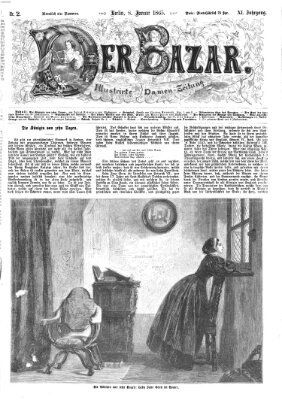 Der Bazar Sonntag 8. Januar 1865