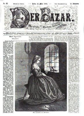 Der Bazar Donnerstag 23. März 1865