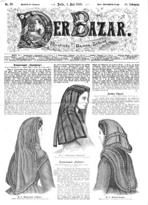 Der Bazar Donnerstag 1. Juni 1865