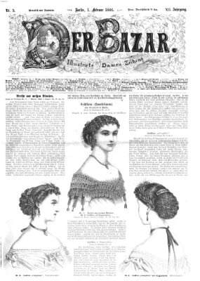 Der Bazar Donnerstag 1. Februar 1866