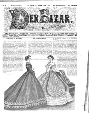 Der Bazar Freitag 23. Februar 1866