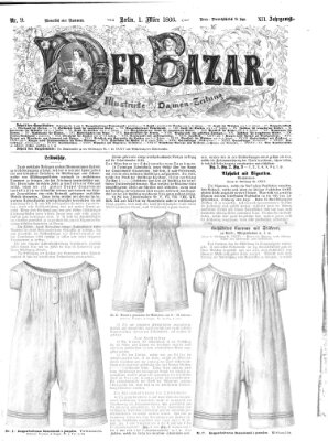 Der Bazar Donnerstag 1. März 1866