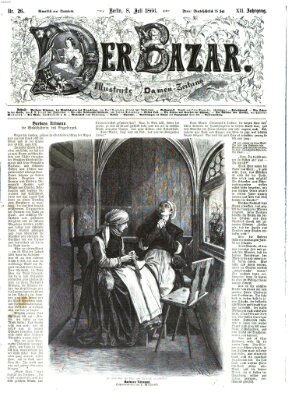 Der Bazar Sonntag 8. Juli 1866