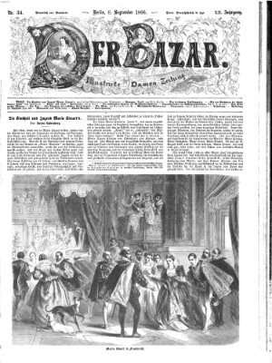 Der Bazar Samstag 8. September 1866