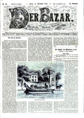 Der Bazar Freitag 23. November 1866