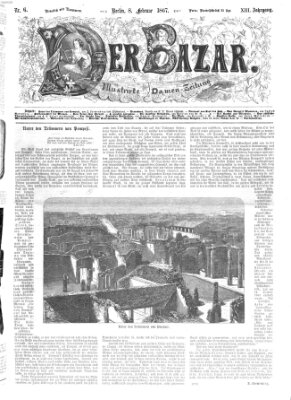 Der Bazar Freitag 8. Februar 1867