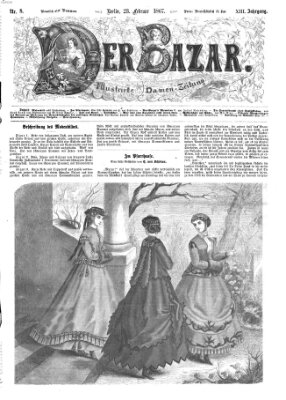 Der Bazar Samstag 23. Februar 1867