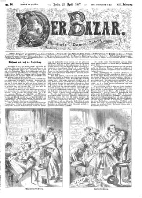 Der Bazar Dienstag 23. April 1867