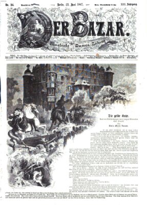 Der Bazar Sonntag 23. Juni 1867