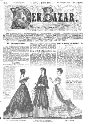 Der Bazar Samstag 1. Februar 1868