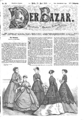 Der Bazar Dienstag 23. Juni 1868