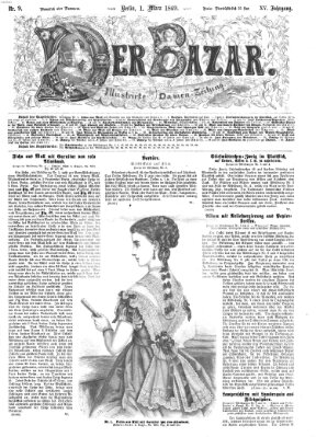 Der Bazar Montag 1. März 1869