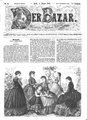 Der Bazar Sonntag 8. August 1869