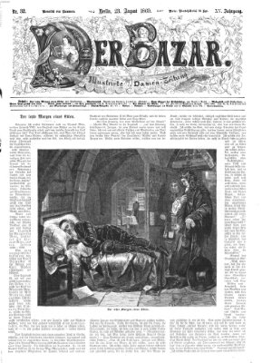 Der Bazar Montag 23. August 1869