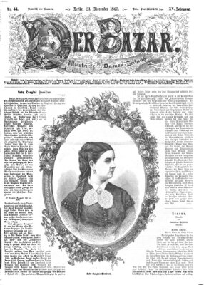 Der Bazar Dienstag 23. November 1869