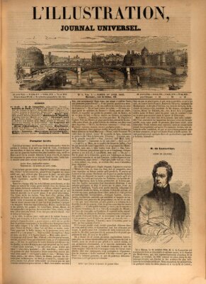 L' illustration Samstag 1. April 1843