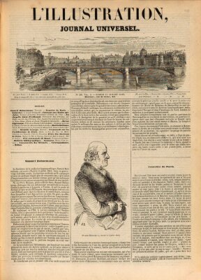 L' illustration Samstag 15. Juli 1843