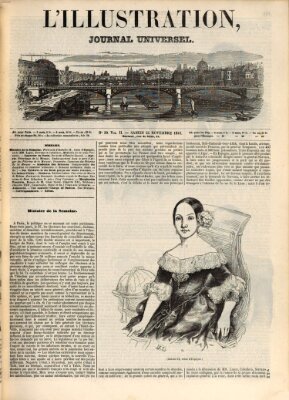 L' illustration Samstag 25. November 1843