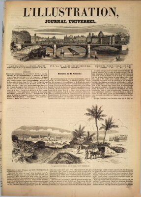 L' illustration Samstag 23. November 1844