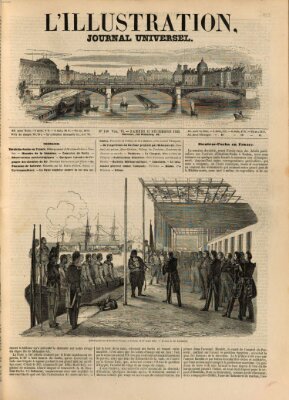 L' illustration Samstag 13. Dezember 1845