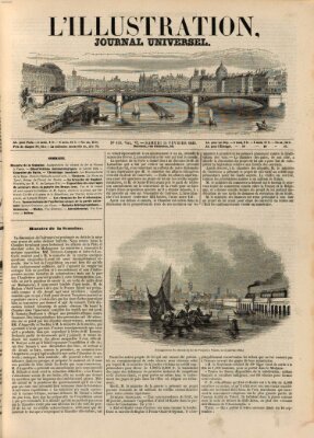 L' illustration Samstag 14. Februar 1846