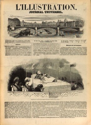 L' illustration Samstag 20. Juni 1846