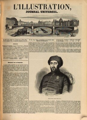 L' illustration Samstag 24. Oktober 1846