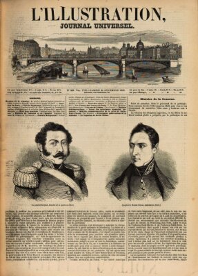 L' illustration Samstag 26. Dezember 1846