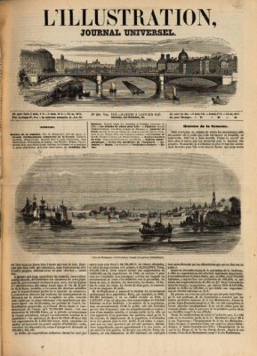 L' illustration Samstag 2. Januar 1847