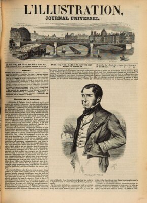 L' illustration Samstag 30. Januar 1847