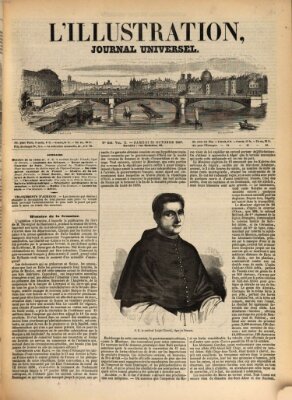 L' illustration Samstag 30. Oktober 1847