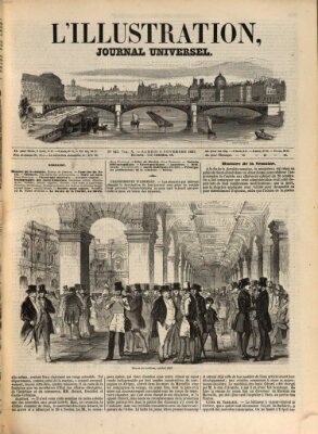 L' illustration Samstag 6. November 1847