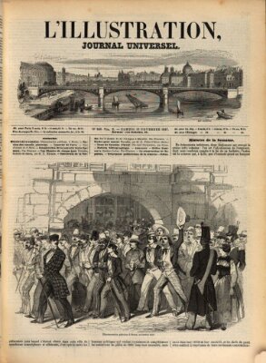 L' illustration Samstag 13. November 1847