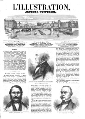 L' illustration Samstag 31. Oktober 1863