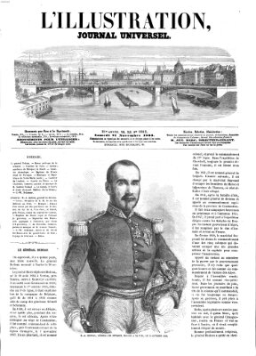 L' illustration Samstag 21. November 1863