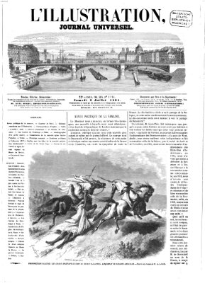 L' illustration Samstag 2. Juli 1864