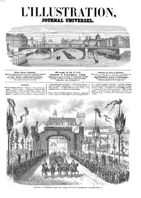 L' illustration Samstag 3. September 1864