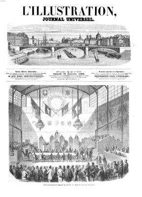 L' illustration Samstag 21. Januar 1865