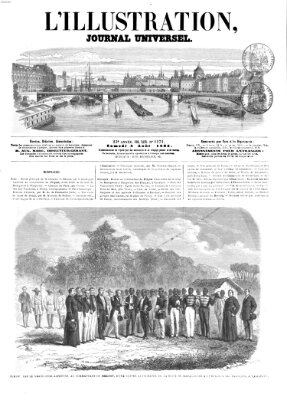 L' illustration Samstag 5. August 1865