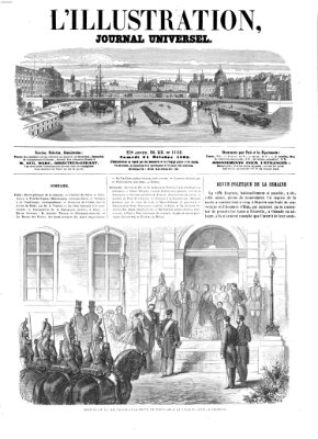 L' illustration Samstag 21. Oktober 1865